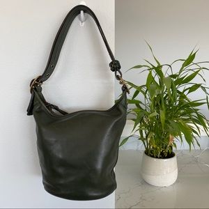 Coach Vintage Bleecker Leather Bucket Handbag